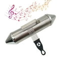 thumbnail image 2 of Metal Guiro Instrument with Scraper, Metal Guiro Shaker, Shaker Musical Instruments, Percussion Instrument Training Tool, 2 of 9