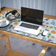 thumbnail image 3 of Long Mouse Pads for Desk,Colorful Dinosaurs Eggs Palms Pattern Desk Mats on Top Of Desks, Desk Mouse Pad Extra Large with 3mm Non-Slip Base and Stitched Edge for Gaming,Office,Work,Home 35.4"x15.7", 3 of 6