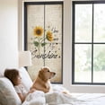 thumbnail image 2 of You Are My Sunshine Window Privacy Film Sunflower Flower Bee Farm Decorative Glass Window Film UV Blocking Static Cling Non-Adhesive Sticker Covering for Home Door 23.6 x 59 inches, 2 of 7