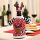 thumbnail image 2 of Fundas navideñas JAMW para botellas de vino Sencillez Juego de 2, 2 of 5