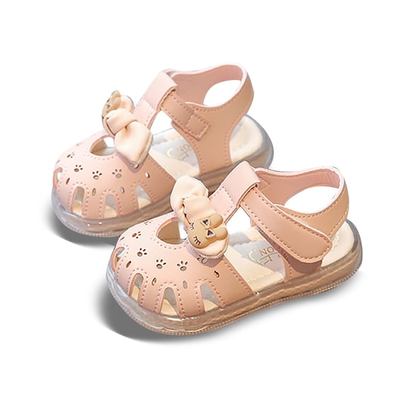 Huanglei Toddler Boys Sandals Breathable Lightweight Closed Toe Casual Shoes For Daily Wear And Outdoor Play Comfortable Soft Sole Infant Footwear