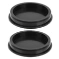 thumbnail image 5 of OUNONA 2 Pcs Castor Cups Ethereal Drum Accessories Practical Drum Accessory 7x7cm Black, 5 of 8