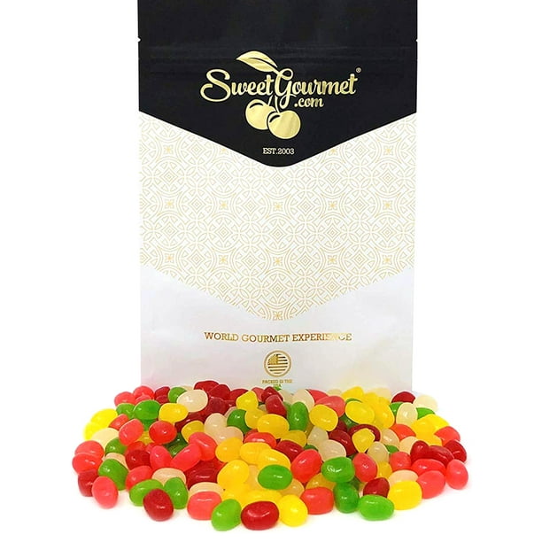 SweetGourmet Spice Jelly Beans Cinnamon, Clove, Wintergreen, Peppermint and Spearmint Fat