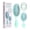 Green, variant on Daily Gard Detangling Wet Hair Brush Set for Women and Girl, Ultra Soft-Nylon Bristles Detangler Brush for All Hair Types, Blue, Idea Gift