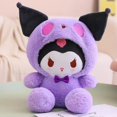 thumbnail image 3 of Sanrio 25Cm Anime Kuromi Juguetes Kawaii Mymelody Cinnamorol Peluche Suave Animales de Peluche Muñeco Almohada de Peluche Regalo de Navidad Decoración, 3 of 5