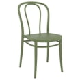 thumbnail image 3 of Compamia Victor Patio Dining Set with 4 Chairs in Olive Green, 3 of 3