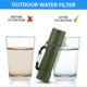 thumbnail image 3 of Outdoor Water Straw Water Filtration System Water Purifier for Emergency Camping Traveling Backpacking, 3 of 5