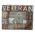 thumbnail image 4 of Military Patriotic USA Star Veteran Helmet Rifle And Boot 6"X4" Picture Frame, 4 of 4