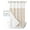 White, variant on No Hook Shower Curtain with Snap in Liner, Watercolor Vintage Gradient Blue Ocean Starfish and Shells Shower Curtains for Bathroom, Washable Shower Curtain Liner Set with Mesh Top Window, 72”x78”