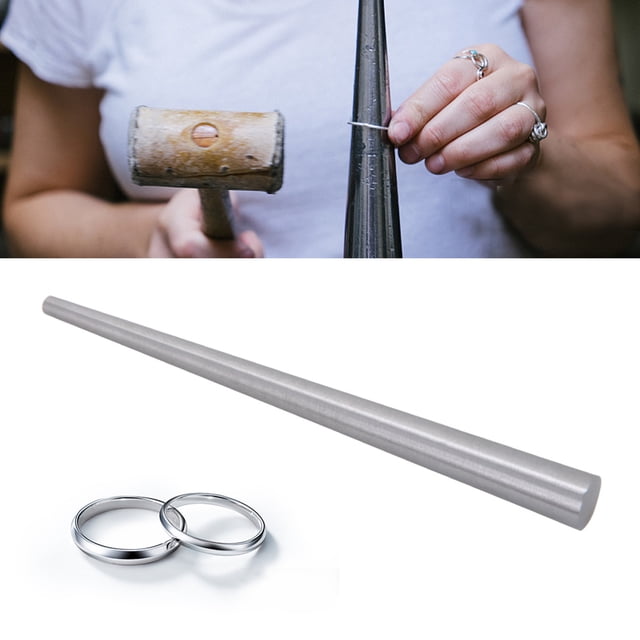 Ring Enlarger Ring Enlarger Stick Ring Enlarger Mandrel Ring Size Enlarger Stainless Steel Ring Enlarger Stick Mandrel Sizer Tool For Jewelry Making Ring Forming 18.5cm