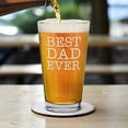 thumbnail image 4 of Shop4Ever Best Dad Ever Laser Engraved Beer Pint Glass Father's Day Gift for Dad (16 oz.), 4 of 4