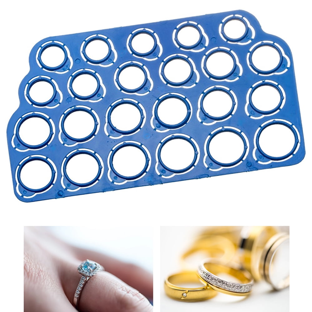 alltopbargains 23 ring sizer mandrel finger fit plastic gauge jewelry