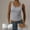 Gray, variant on Women's Lace Trim Ribbed Tank Tops, Sexy Square Neck Wide Strap Camisole with Bow, Slim Fit Soft Y2K Going Out Cami Tops Beach Vacation Wear, Black L