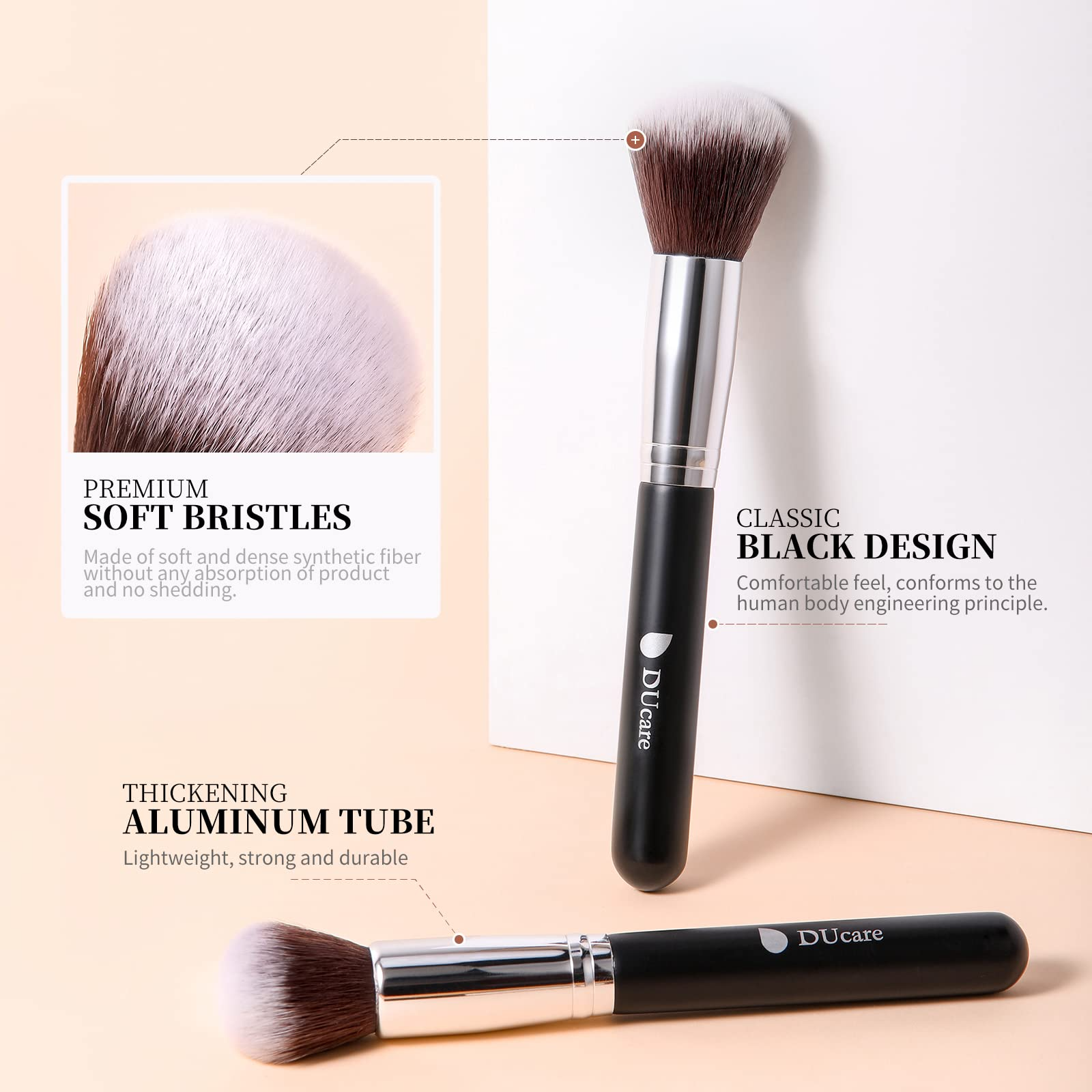 DUcare 15-Piece Professional Makeup Brushes Set photo 3