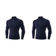 thumbnail image 4 of Sonducket Ropa interior térmica para hombre, Otoño Invierno, camisetas deportivas de alta elasticidad para hombre, jersey de manga larga con Type2 NO2, 4 of 6