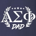 thumbnail image 3 of CafePress - Alpha Sigma Phi Greek Dad White Long Sleeve T Shirt - Long Sleeve Dark T-Shirt, 3 of 4