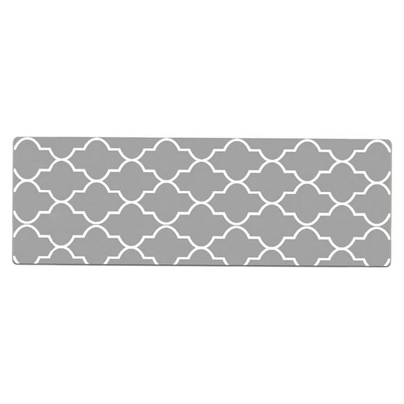 Fatigue Kitchen Cushid Kitchen Standing Mat Non Skid Padded Foam Grey 150x45cm