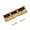 Gold, variant on Light Weight Steel 43mm Roller Saddle Guitar Nut For Electric Guitar Enhances Playability And Delivers Rich Resonance