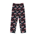 thumbnail image 2 of Haiem Rose Flowers Men's Pajama Pants Ultra Lightweight Pjs Bottoms Sleepwear Bottom Pants With Pocket Drawstring-Medium, 2 of 7