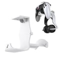 thumbnail image 2 of Wall Mounted Stand Bracket for ///Switch Controller Headset Table Bottom Storage Bracket White, gaming accessory., 2 of 5