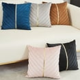 thumbnail image 2 of Youkk 2pieces Space Stylish And Practical Sofa Home Decor Healthy Printing And Dyeing chocolate 1Set, 2 of 6