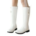 thumbnail image 2 of Ketyyh-chn99 Women Boots Knee High Boots Winter Snow Boots Zipper Closure Boots White,40, 2 of 4
