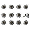 thumbnail image 1 of 1,5" x 1,5" x 1,5" Céramique/métal Rouge 12 Pack Bouton, 1 of 1