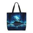 thumbnail image 1 of Easygdp Hawaiian Beach Pirate Moon Bolsa Tote para Mujer, Bolso de Hombro para Trabajo, Playa, Viajes, Compras y Supermercado, 1 of 7
