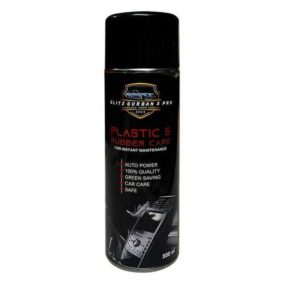 Super Cleaner & Plastic Restorer Kit for Car Care Exterior & Interior Detailing with Black Plastic Spray Car Care Products