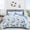 Sand Dollor & Starfish, variant on Coastal Comforter Set , Beachy Themed Comforters,7 Pieces Bed in a Bag Nautical Seahorse Sea Shell with Sheets for Season