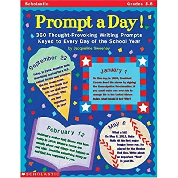 Pre-Owned Prompt a Day! : 360 Thought-Provoking Writing Prompts Keyed to Every Day of the School Year (Paperback) 9780590187381