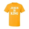 thumbnail image 2 of Jesus Is King Bible Scripture | Mens Christian Graphic T-Shirt, Gold, 2XL, 2 of 3