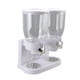 thumbnail image 1 of Dispensador De Cereales, Dispensador De Alimentos Secos, Distribución Uniforme, Contenedores Dobles Herméticos De 7 L Para El Hogar ANGGREK Blanco, 1 of 8