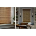 thumbnail image 5 of LazBlinds No Tools No Drill Cordless Bamboo Roman Shades, Light Filtering Window Treatment, Roll Up Bamboo Blinds for Window 44'' W x 72'' H, Brown, 5 of 6