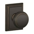 thumbnail image 2 of Schlage Lock Company F59AND609ADD Antique Brass Andover Interior Pack Knob Set with Single Cylinder Deadbolt and Decorative Addison Rose Interior Half Only,Antique Brass/Brass, 2 of 5