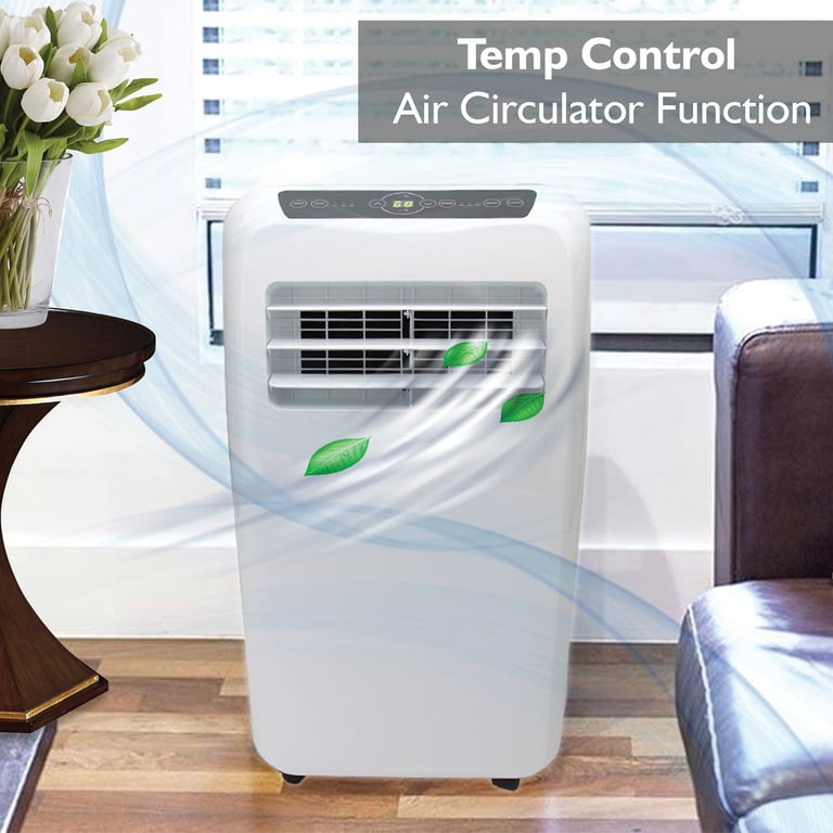 SereneLife SLACHT108 Portable Room Air Conditioner And Heater (10,000 BTU)  - Walmart.com