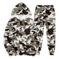 thumbnail image 4 of CONZONE Mens 2 Piece Sweatsuits Casual Men's Jogging Tracksuit Set Camouflage Graphic Pullover Hoodie Pants Sweat Suit for Men Cozy Fall Winter Athletic Track Suit Outfits, 4 of 4