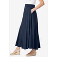 thumbnail image 3 of Woman Within Plus Size Wide Elastic Waist Skirt, 3 of 6
