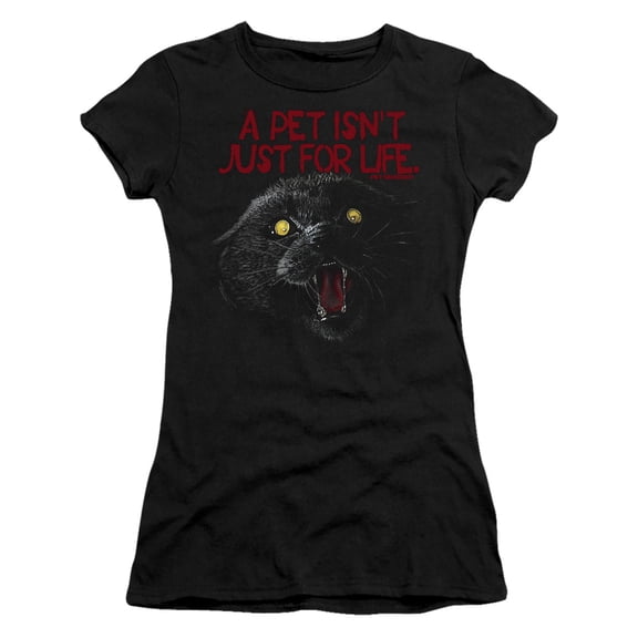 Pet Sematary I Survived Junior Women's T-Shirt Sheer Black