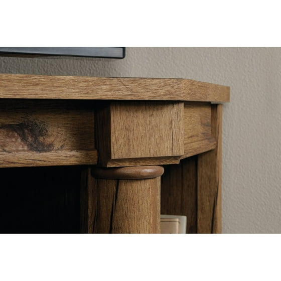 Sauder Palladia Corner Entertainment Credenza For Tvs Up To 60 Sauder Palladia Corner Entertainment Credenza For Tvs Up To 60 Vintage Oak Finish Com