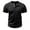 Black, variant on zfhfof Mens Fashion Henley Shirts Short Sleeve Button Cotton T-Shirt Summer Casual Raglan Sleeve Shirts with Pocket