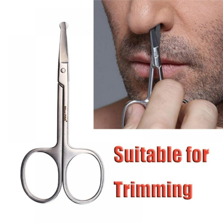Small Grooming Scissors  Facial hair grooming, Eyelashes, Facial hair