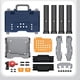 thumbnail image 3 of Bewildely Kit de herramientas de taladro de simulación portátil y fácil para niños, herramienta de reparación de simulación para niños, juegos de muebles de juego 8035B azul 1.75kg, 3 of 6
