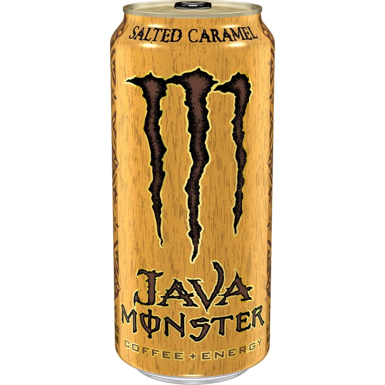 Java Monster Salted Caramel Energy Drink, 15 fl oz Cans, 12 Pack photo 4