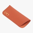 thumbnail image 3 of Unique Bargains Lychee Pattern Eyeglasses Case Portable Eyeglasses Storage 7"x2.95"x0.59" Orange, 3 of 5