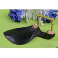 thumbnail image 5 of Siemonic 4/4 Violin Chin Rest with screw Natural Ebony wood Chin Rest bracket Pearl Inlay, 5 of 8