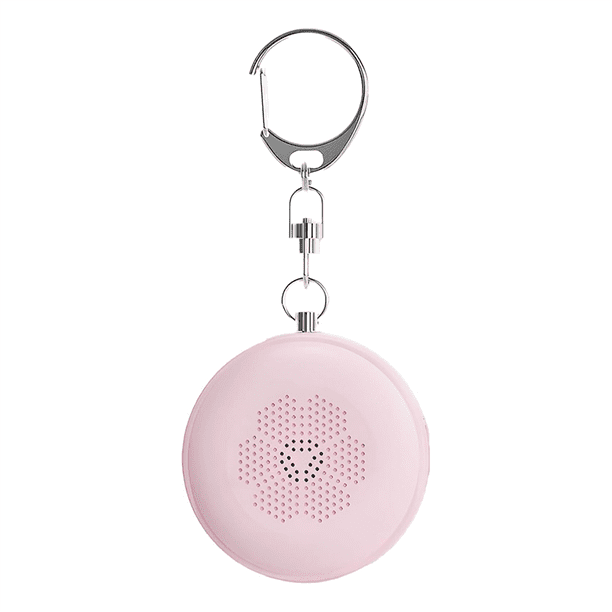 Pequeña Alarma de Seguridad Personal para Mujeres y Niños: con Sirena de 130 Db y Luz Estroboscópica