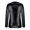 Black, variant on Vikakiooze Men's Casual Bright V-neck Youth Trend Slim Long-sleeved T-shirt Color Bottoming Shirt Performance Clothes Top Mens Shirts Black