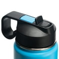 thumbnail image 5 of ThermoFlask 24 oz Insulated Stainless Steel Bottle with Chug and Straw Lids, Capri, 5 of 5