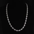 thumbnail image 3 of 21.8 TCW Solid 14Kt White Gold SI Clarity HI Color Diamond Designer Necklace Jewelry, 3 of 3